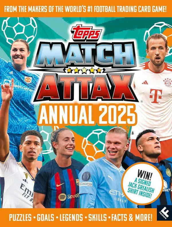 Match Attax Annual 2025 (Match Attax)-Children’s / Teenage general interest: Hobbies, quizzes, toys and games-買書書 BuyBookBook