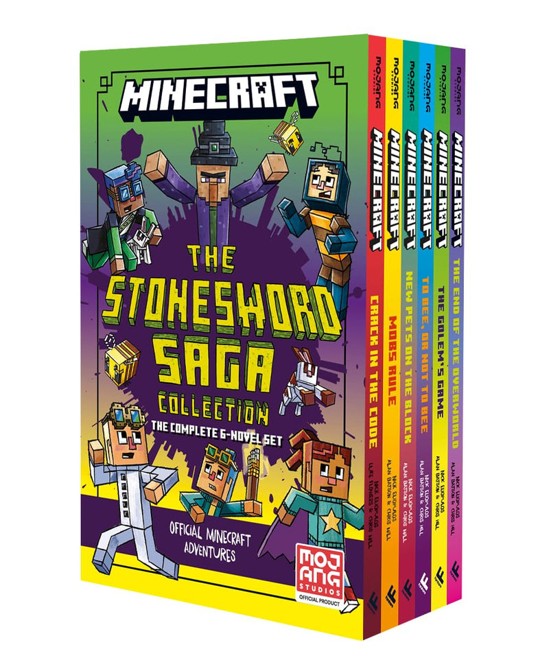 Minecraft Stonesword Saga Complete 6-Novel Set (Mojang AB)