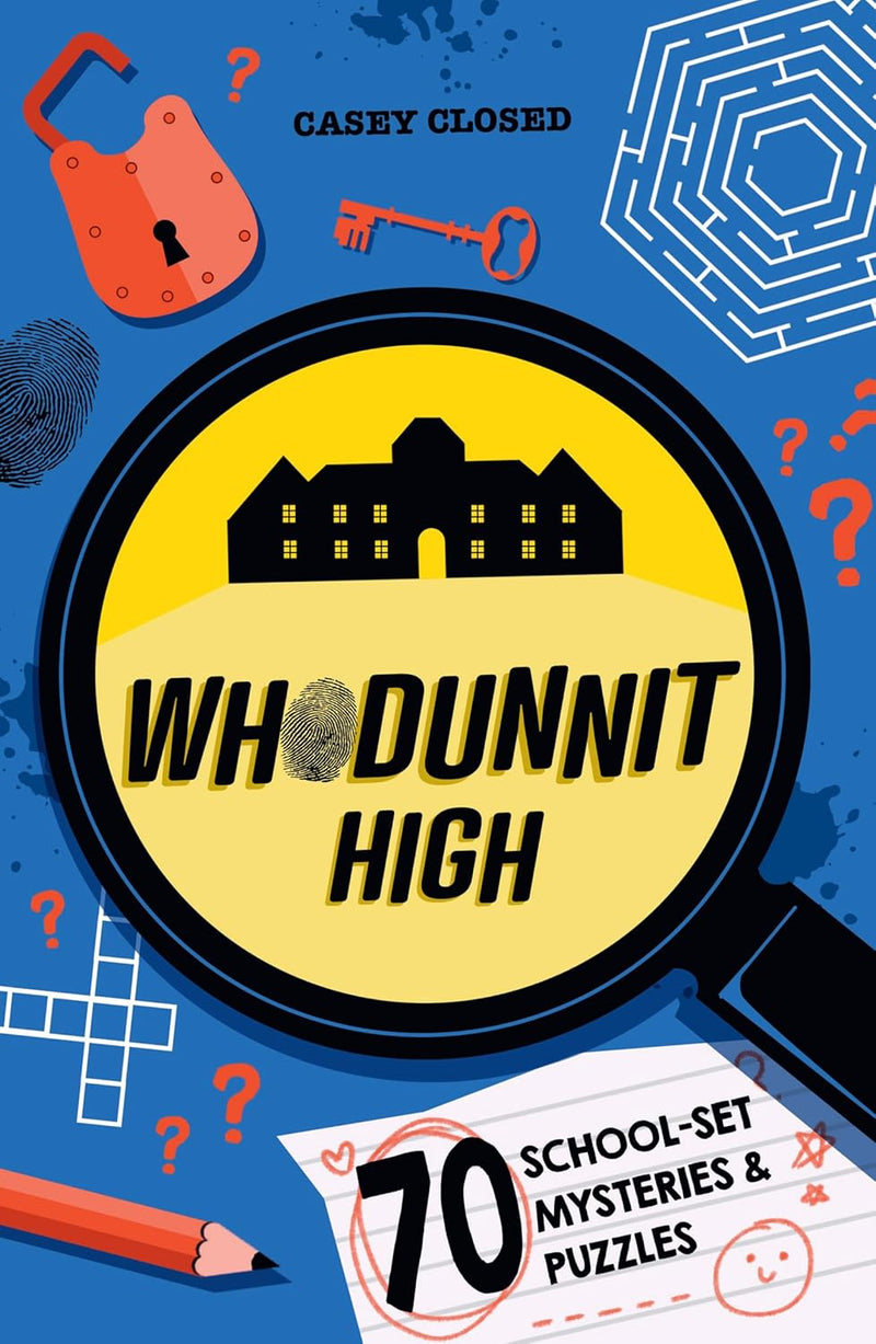 Whodunnit High: 70 School-Set Mysteries & Puzzles (Casey Closed)-Children’s / Teenage fiction: Action and adventure stories-買書書 BuyBookBook