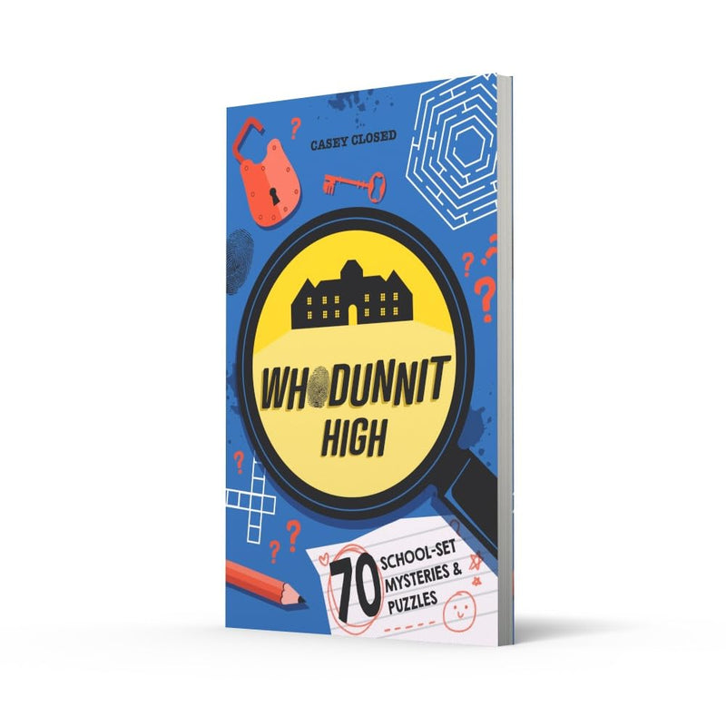 Whodunnit High: 70 School-Set Mysteries & Puzzles (Casey Closed)-Children’s / Teenage fiction: Action and adventure stories-買書書 BuyBookBook