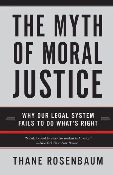 The Myth of Moral Justice-Law-買書書 BuyBookBook
