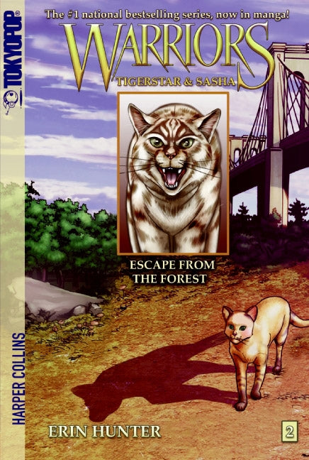 Warriors Manga: Tigerstar and Sasha #2: Escape from the Forest-Manga and East Asian style / tradition comic books-買書書 BuyBookBook