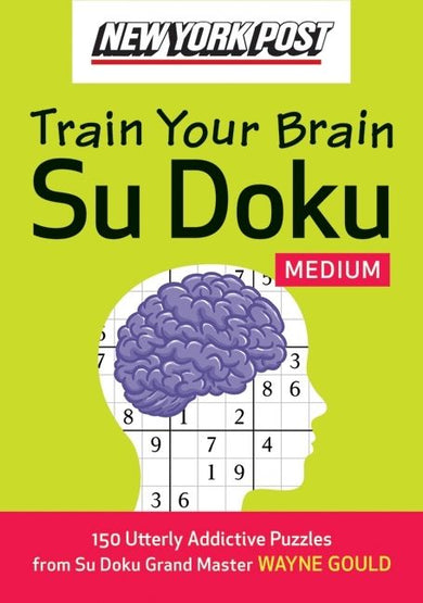 New York Post Train Your Brain Su Doku: Medium-Lifestyle and Leisure-買書書 BuyBookBook