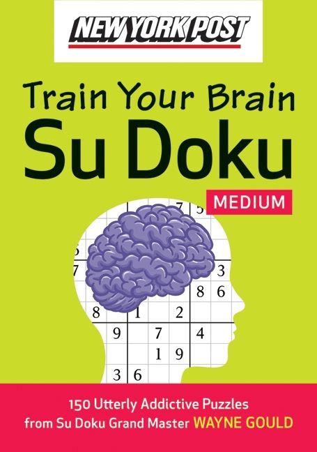 New York Post Train Your Brain Su Doku: Medium-Lifestyle and Leisure-買書書 BuyBookBook