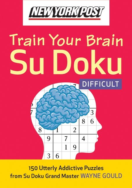 New York Post Train Your Brain Su Doku: Difficult-Hobbies/ quizzes/ games-買書書 BuyBookBook