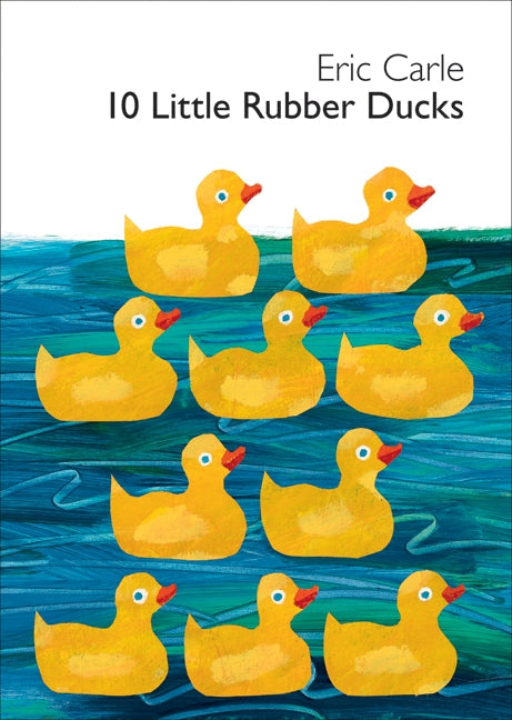 10 Little Rubber Ducks Board Book-Children’s Early years / early learning concepts-買書書 BuyBookBook