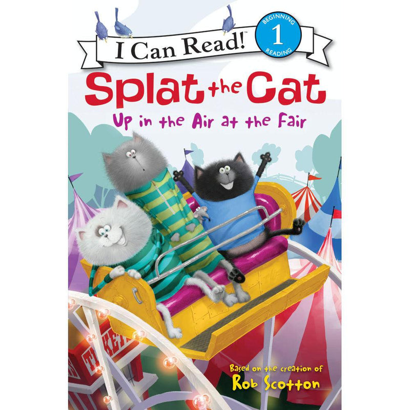 ICR: Splat the Cat : Up In the Air At the Fair (I Can Read! L1)-Fiction: 橋樑章節 Early Readers-買書書 BuyBookBook