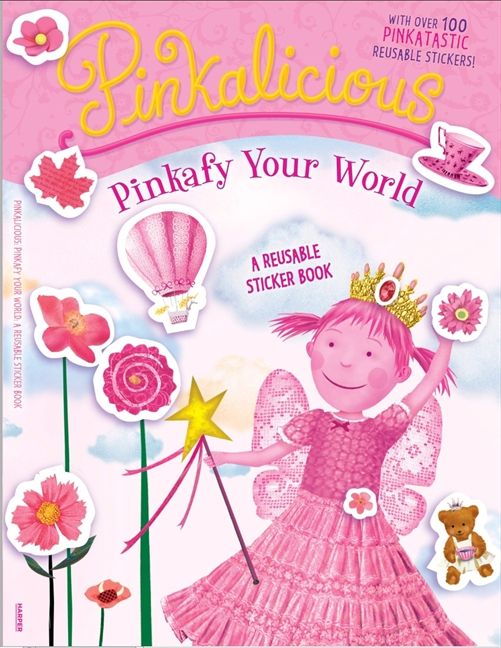 Pinkalicious: Pinkafy Your World: A Reusable Sticker Book-Children’s / Teenage fiction: General and modern fiction-買書書 BuyBookBook
