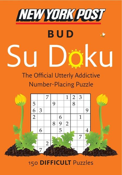 New York Post Bud Su Doku (Difficult)-Hobbies/ quizzes/ games-買書書 BuyBookBook