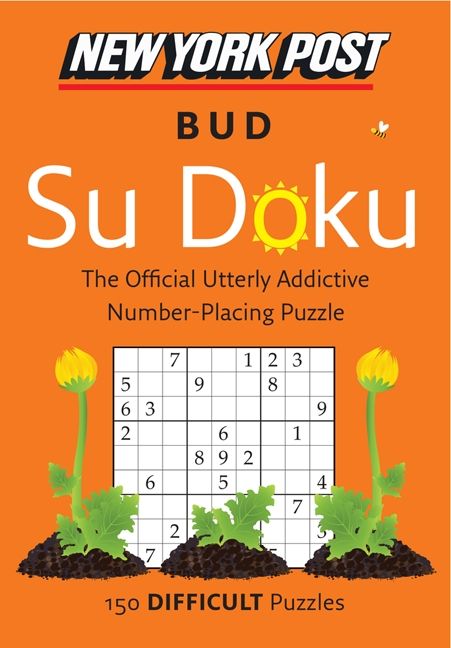 New York Post Bud Su Doku (Difficult)-Hobbies/ quizzes/ games-買書書 BuyBookBook