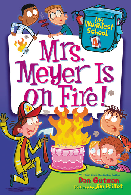 My Weirdest School #4: Mrs. Meyer Is on Fire!-Children’s / Teenage fiction: General and modern fiction-買書書 BuyBookBook