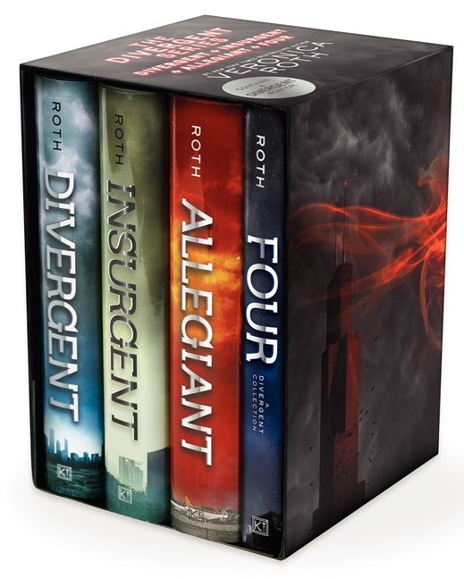 Divergent Series Four-Book Hardcover Gift Set-Children’s / Teenage fiction: General and modern fiction-買書書 BuyBookBook