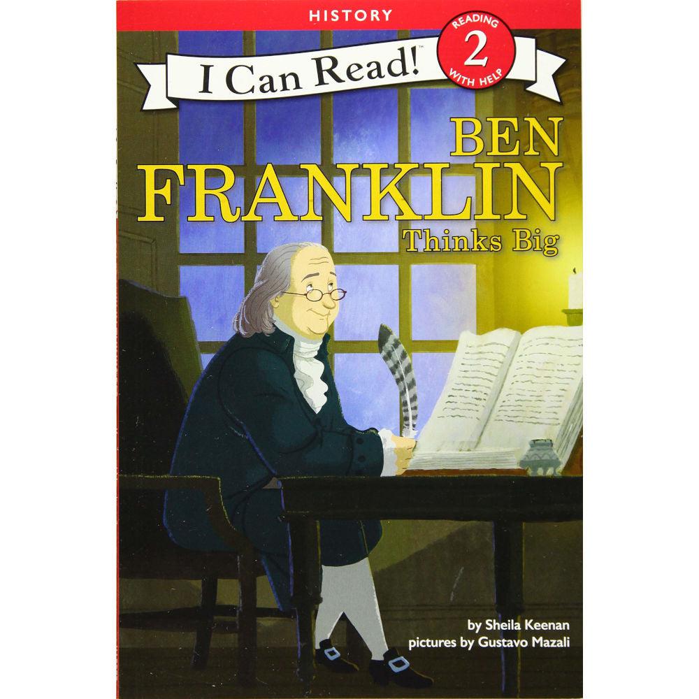 ICR: Ben Franklin Thinks Big (I Can Read! Level 2)-Fiction: 橋樑章節 Early Readers-買書書 BuyBookBook