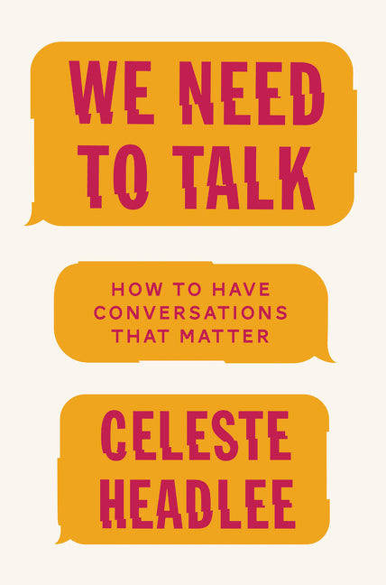 We Need To Talk