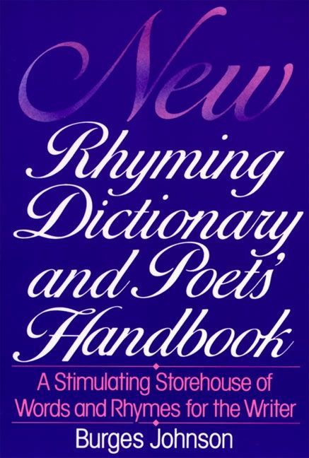 New Rhyming Dictionary and Poets' Handbook-Reference/ Information/ Interdisciplinary subjects-買書書 BuyBookBook
