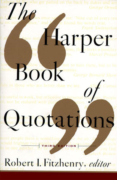 The Harper Book of Quotations Revised Edition-Language and Linguistics-買書書 BuyBookBook