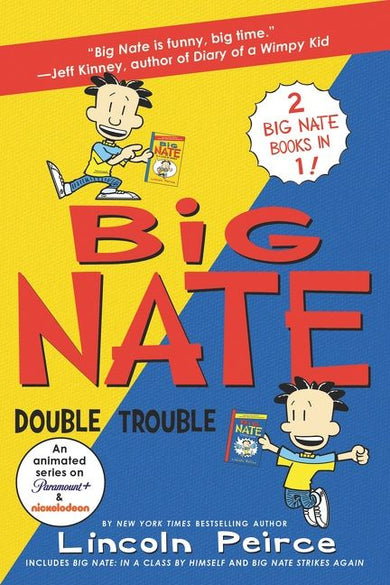 Big Nate: Double Trouble-Children’s / Teenage fiction: Humorous stories-買書書 BuyBookBook