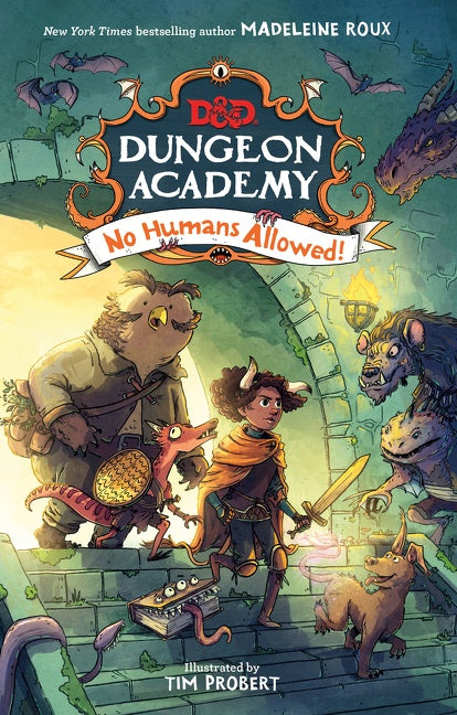 Dungeons & Dragons: Dungeon Academy: No Humans Allowed!-Children’s / Teenage fiction: General and modern fiction-買書書 BuyBookBook