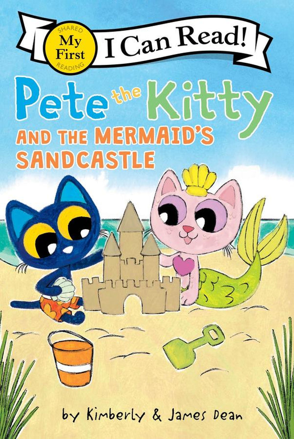 Pete the Kitty and the Mermaid's Sandcastle-Children’s picture books-買書書 BuyBookBook