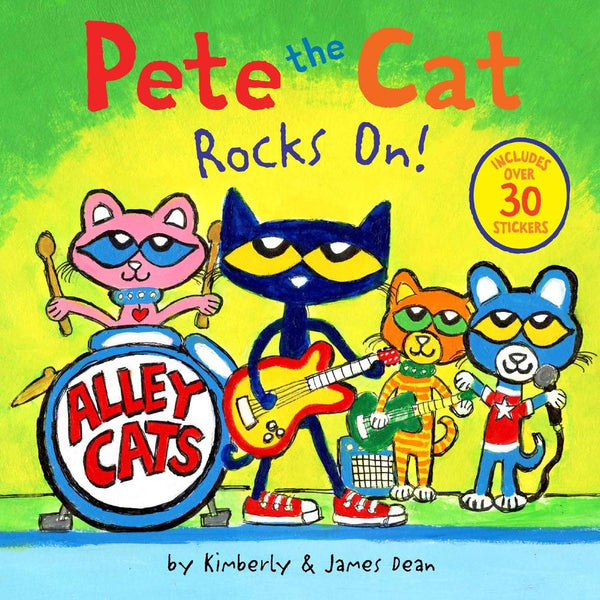 Pete the Cat Rocks On!-Children’s / Teenage fiction: General and modern fiction-買書書 BuyBookBook
