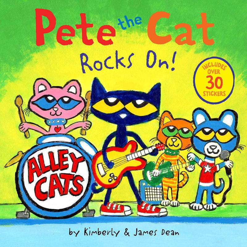 Pete the Cat Rocks On!-Children’s / Teenage fiction: General and modern fiction-買書書 BuyBookBook