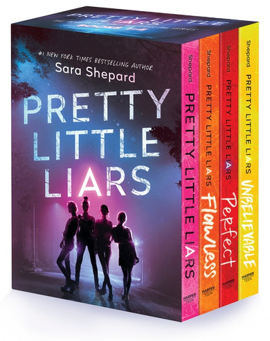 Pretty Little Liars 4-Book Paperback Box Set-Children’s / Teenage fiction: General and modern fiction-買書書 BuyBookBook