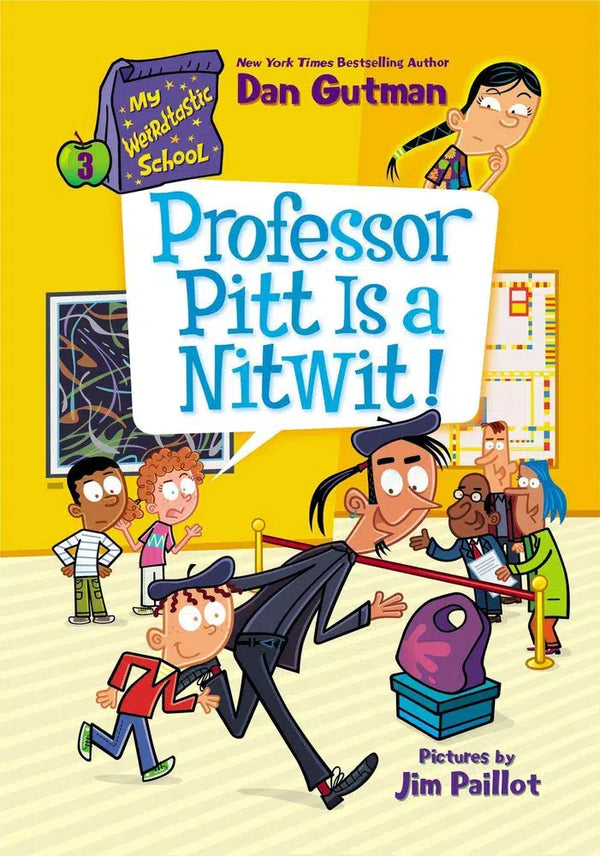 My Weirdtastic School #3: Professor Pitt Is a Nitwit!-Children’s / Teenage: Chapter books (transitional storybooks)-買書書 BuyBookBook
