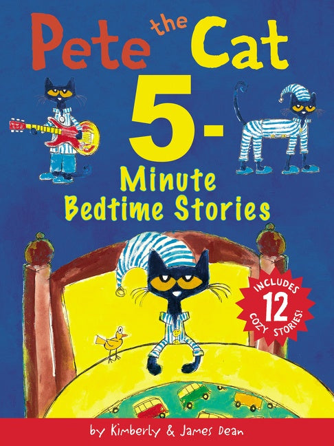 Pete the Cat: 5-Minute Bedtime Stories-Children’s picture books-買書書 BuyBookBook