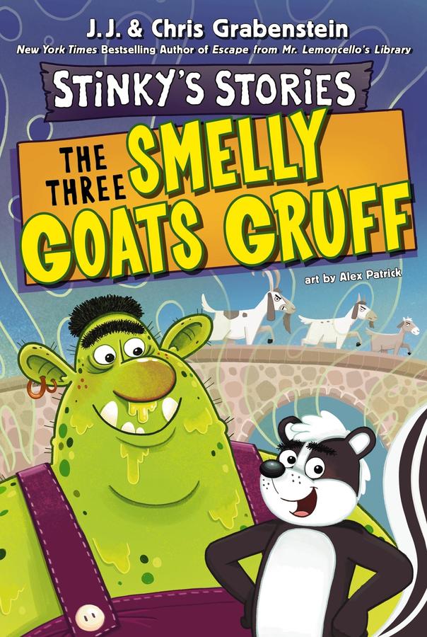 Stinky's Stories #3: The Three Smelly Goats Gruff-Children’s picture books-買書書 BuyBookBook