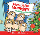 Five Little Monkeys Looking for Santa Board Book-Children’s picture books-買書書 BuyBookBook