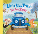 Little Blue Truck Feeling Happy: A Touch-and-Feel Book-Children’s Early years / early learning concepts-買書書 BuyBookBook
