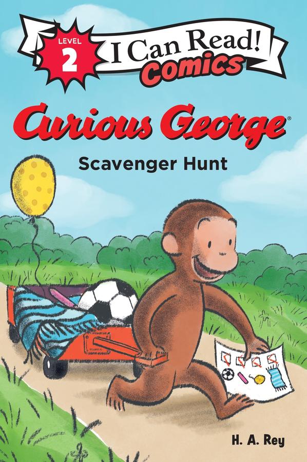 Curious George: Scavenger Hunt-Graphic novels/ Comic books/ Manga/ Cartoons-買書書 BuyBookBook