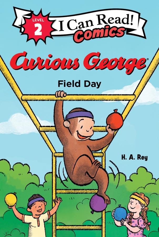 Curious George: Field Day-Children’s / Teenage fiction: General and modern fiction-買書書 BuyBookBook