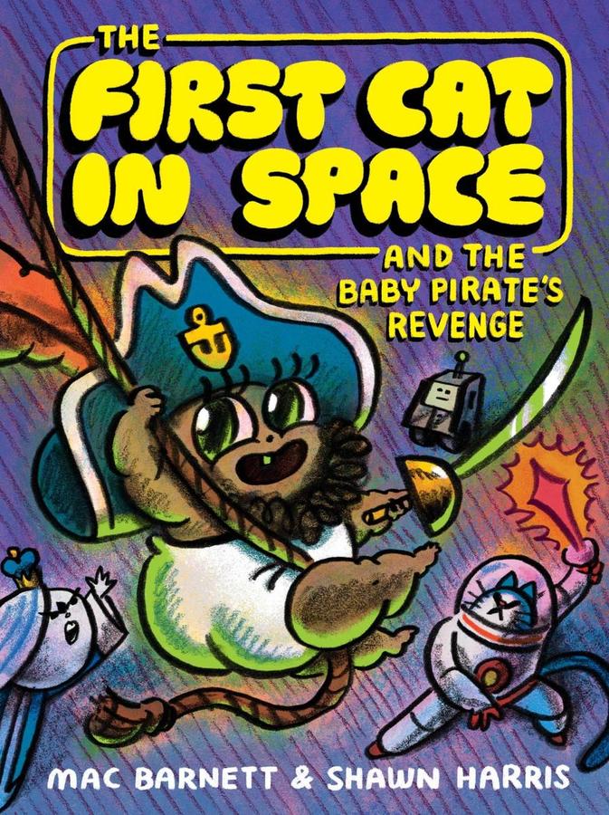 The First Cat in Space and the Baby Pirate’s Revenge-Graphic novel / Comic book / Manga: genres-買書書 BuyBookBook