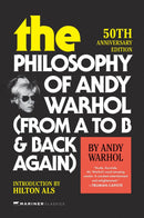 The Philosophy of Andy Warhol [50th Anniversary Edition]-Art: general-買書書 BuyBookBook