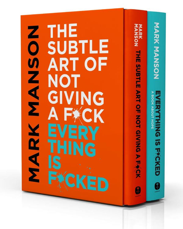 The Subtle Art of Not Giving a F*ck / Everything Is F*cked Box Set-Self-help/ personal development/ practical advice-買書書 BuyBookBook