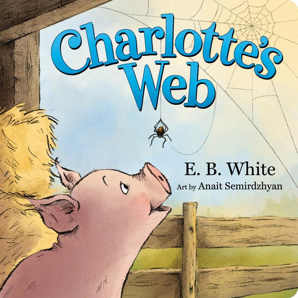 Charlotte's Web Board Book-Children’s / Teenage fiction: Classic and traditional-買書書 BuyBookBook