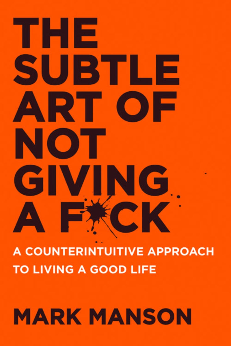 The Subtle Art of Not Giving a F*ck UK-Art: general-買書書 BuyBookBook