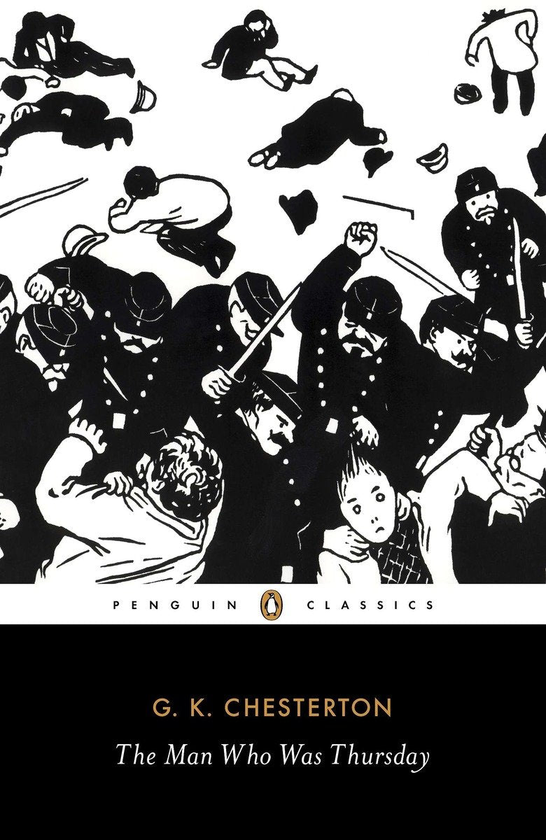 The Man Who Was Thursday-Fiction: general and literary-買書書 BuyBookBook