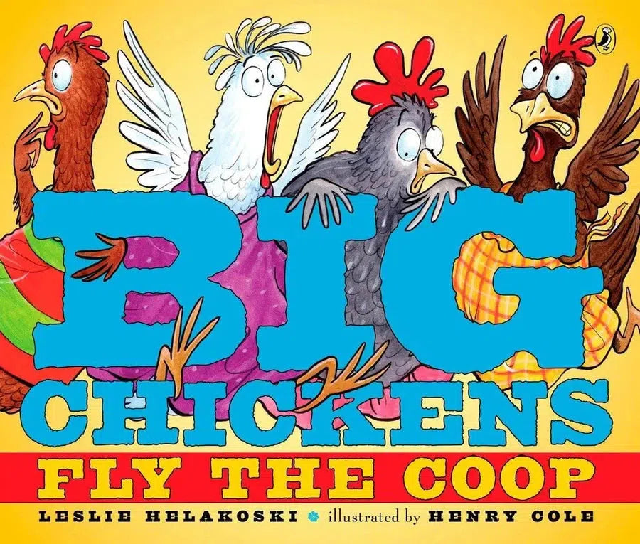 Big Chickens Fly the Coop-Children’s / Teenage fiction: Nature and animal stories-買書書 BuyBookBook