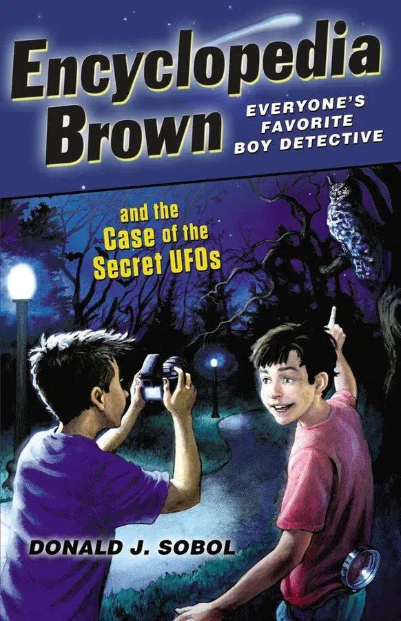 Encyclopedia Brown and the Case of the Secret UFOs-Children’s / Teenage fiction: Action and adventure stories-買書書 BuyBookBook