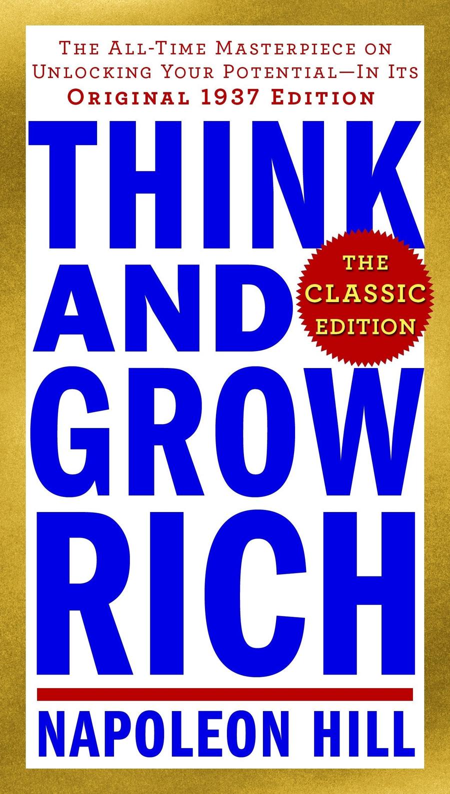 Think and Grow Rich: The Classic Edition-Self-help/ personal development/ practical advice-買書書 BuyBookBook