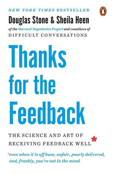 Thanks for the Feedback-Self-help/ personal development/ practical advice-買書書 BuyBookBook