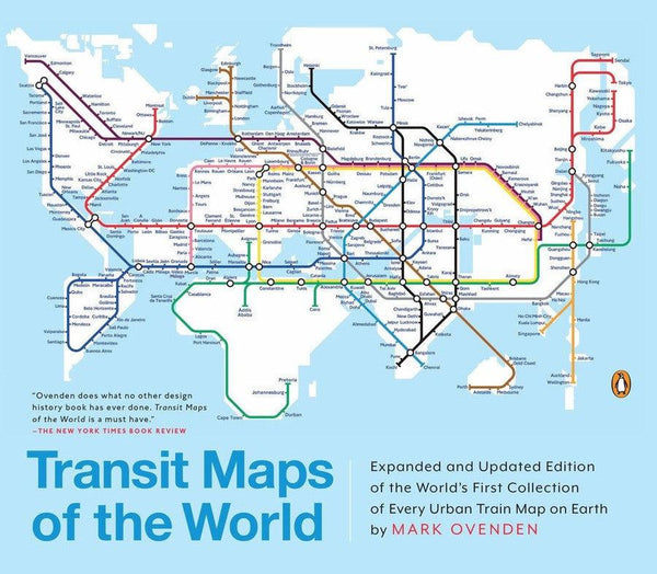 Transit Maps of the World-Travel maps and atlases-買書書 BuyBookBook