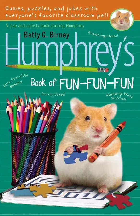 Humphrey's Book of Fun Fun Fun-Children’s interactive and activity books and kits-買書書 BuyBookBook