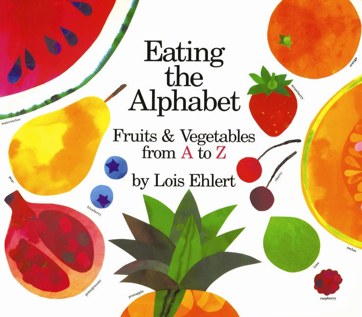 Eating the Alphabet Board Book-Children’s Early years / early learning concepts-買書書 BuyBookBook