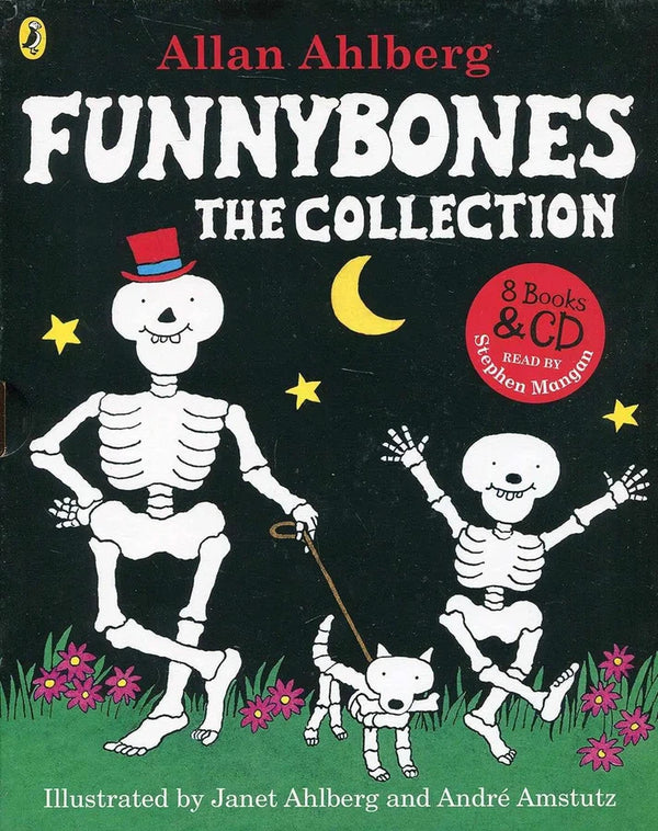 Funny Bones Book and Audio Collection (8 Books & CD) ( Allan Ahlberg)