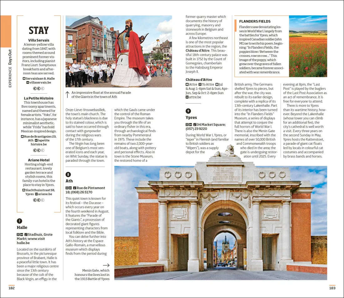 DK Brussels, Bruges, Antwerp and Ghent US - Paperback / softback