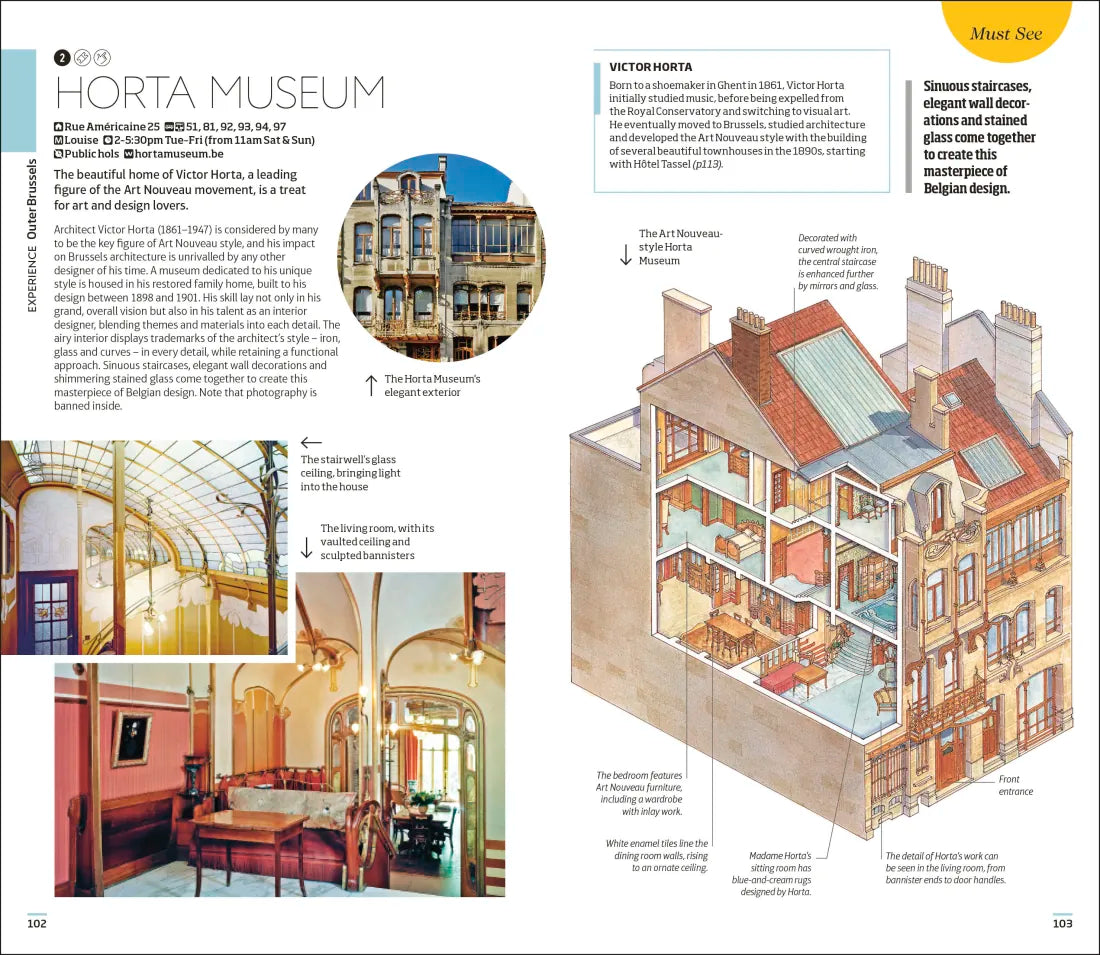 DK Brussels, Bruges, Antwerp and Ghent US - Paperback / softback