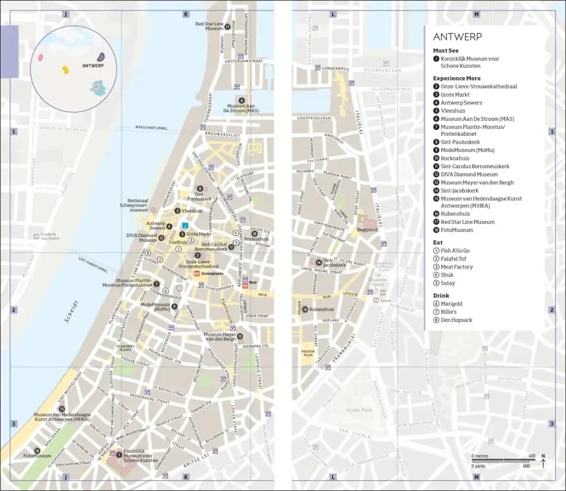 DK Brussels, Bruges, Antwerp and Ghent US - Paperback / softback